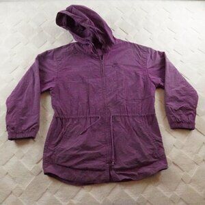 Vintage Nike Windbreaker Jacket Unisex Small Purple Full Zip 90s Street Wear